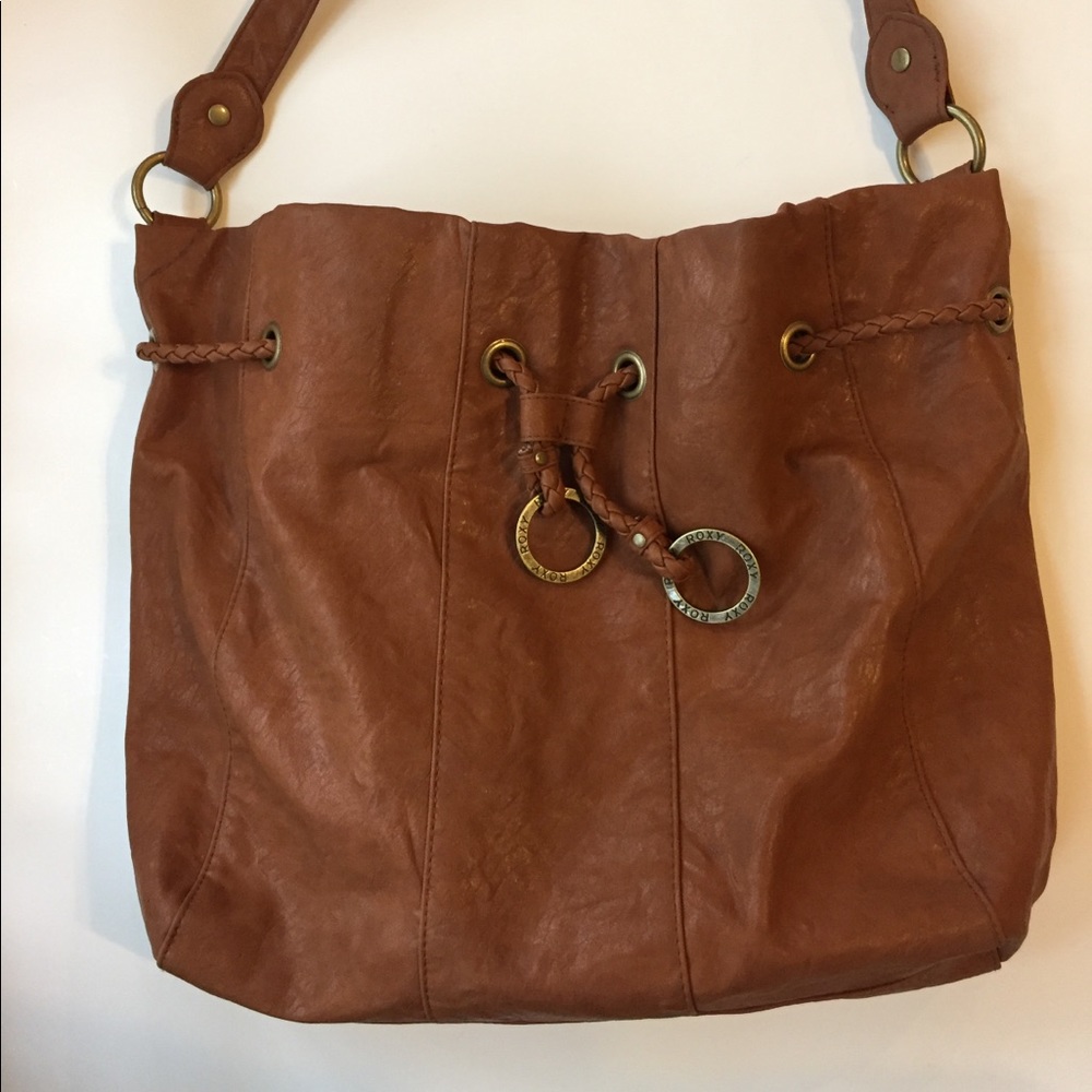 Roxy brown bucket bag/purse